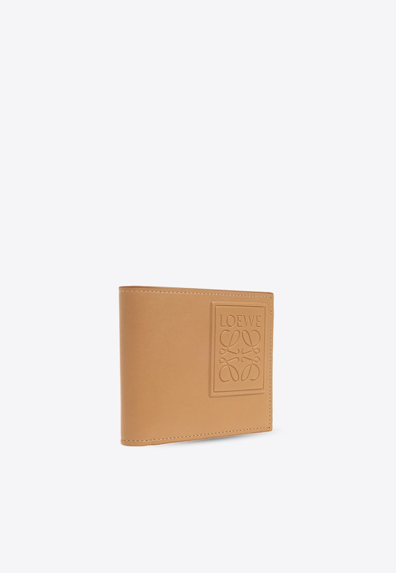 Debossed Logo Patch Bifold Wallet