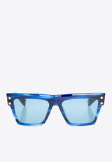 B-V Rectangular Sunglasses