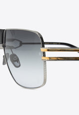 Full Rim Aviator Sunglasses