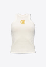 Logo Embroidered Tank Top