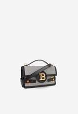 B-Buzz 24 Leather Paneled Top Handle Bag