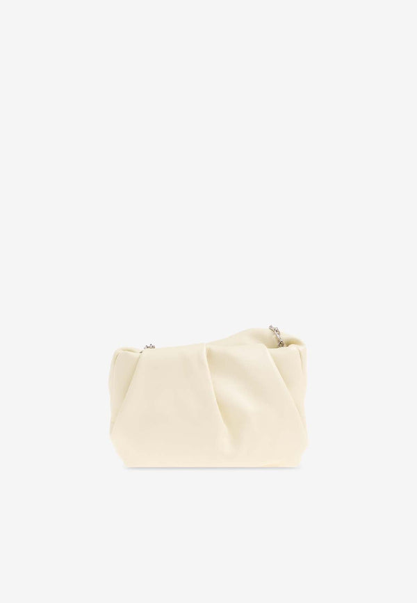 Rose Nappa Leather Clutch Bag