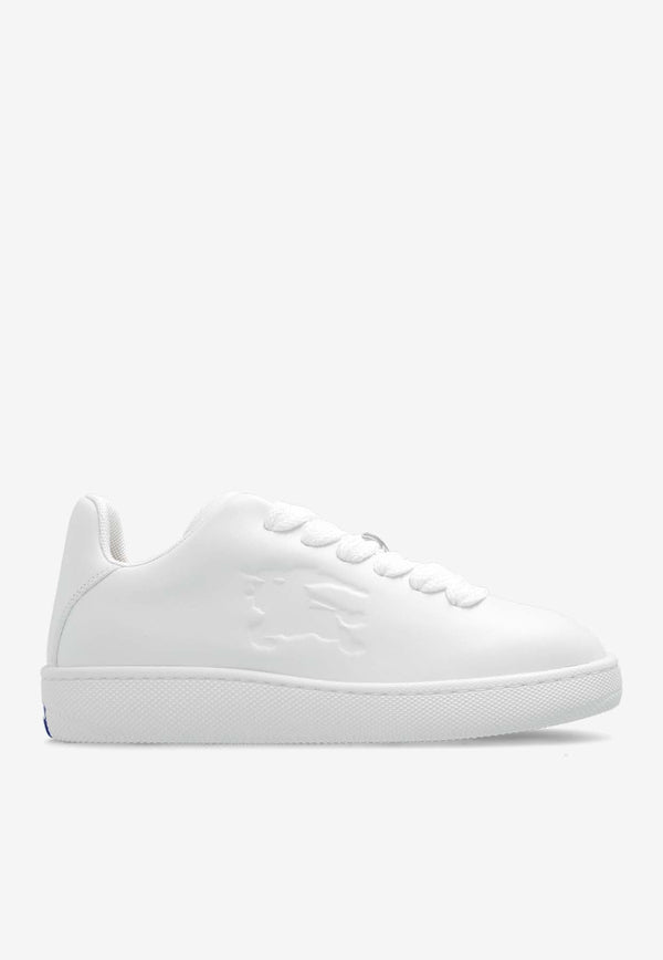 Box Leather Low-Top Sneakers