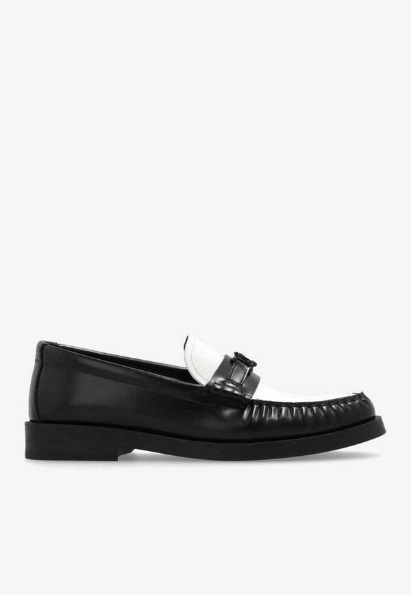 Addie Box Calf Leather Loafers