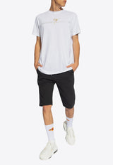 Logo Drawstring Track Shorts