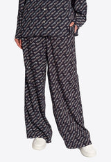 Verdy Logo Print Pajama Pants
