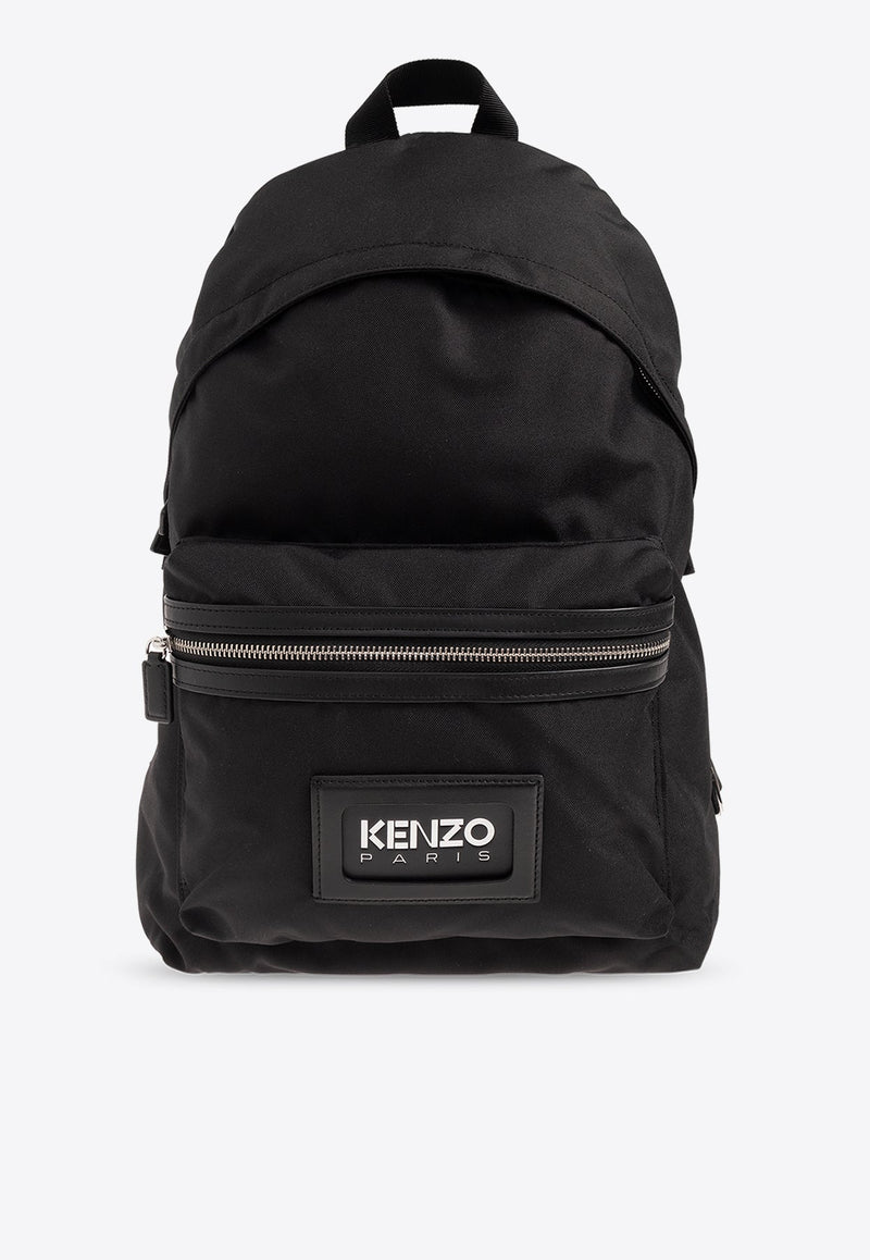 Embossed Logo Patch Backpack