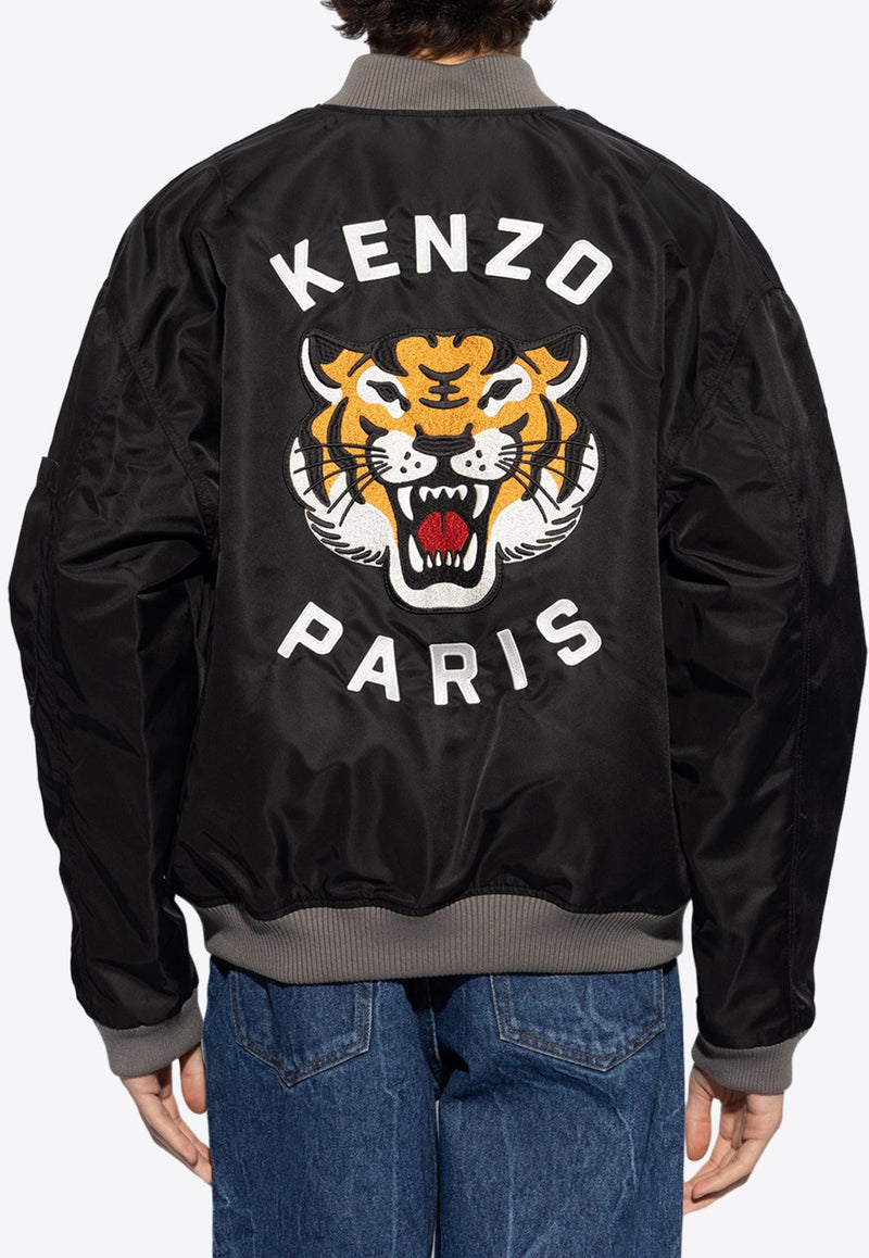 Year of The Dragon Embroidered Bomber Jacket