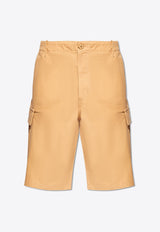 Logo Patch Cargo Shorts