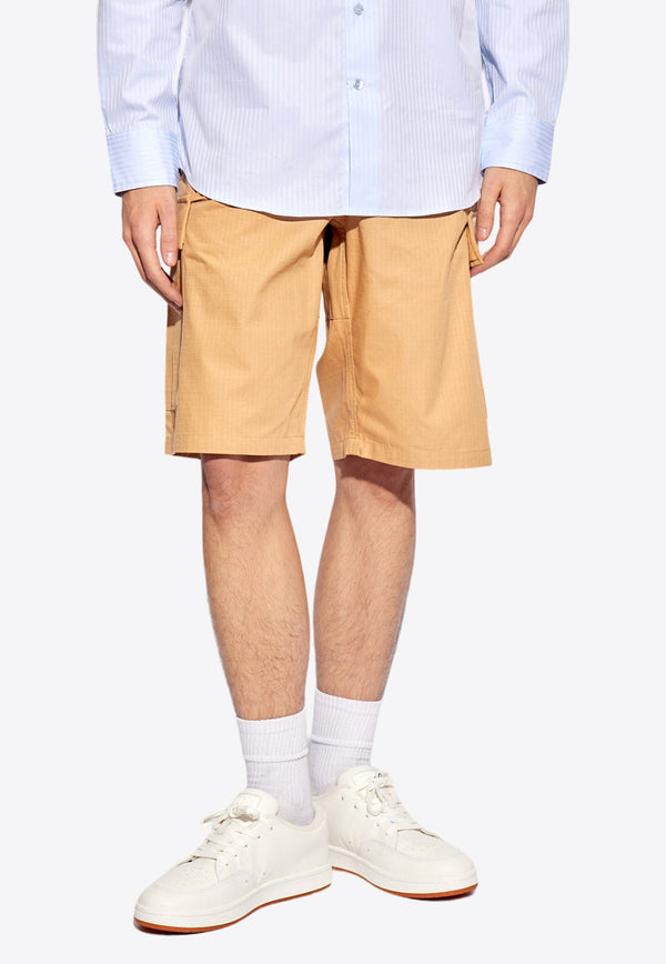 Logo Patch Cargo Shorts