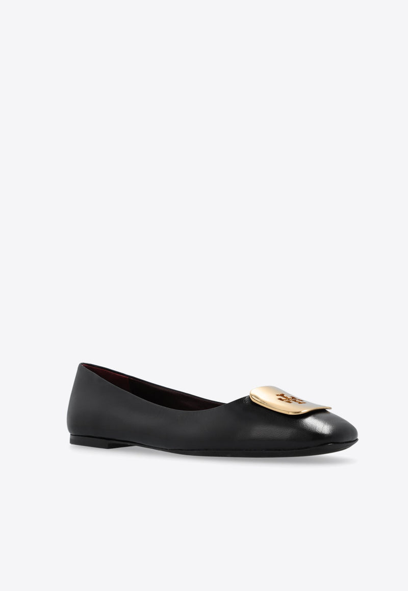 Georgia Logo Plaque Ballet Flats