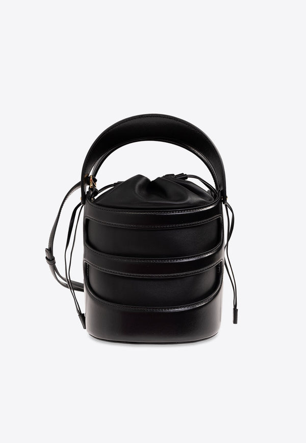 The Rise Nappa Leather Bucket Bag