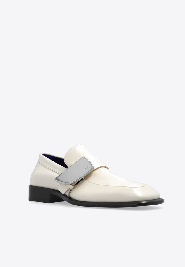 Shield Calf Leather Loafers