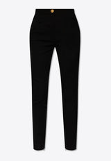 Cropped Wool Pants