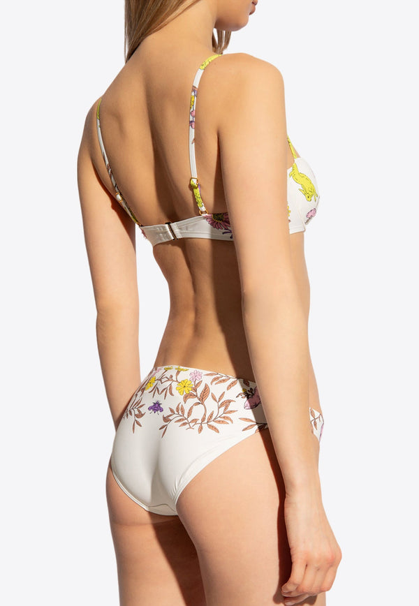 Floral Print Bikini Bottom