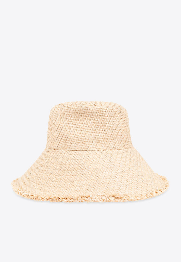 Logo Patch Woven Bucket Hat