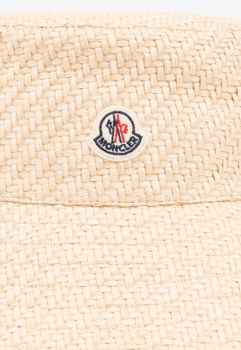 Logo Patch Woven Bucket Hat