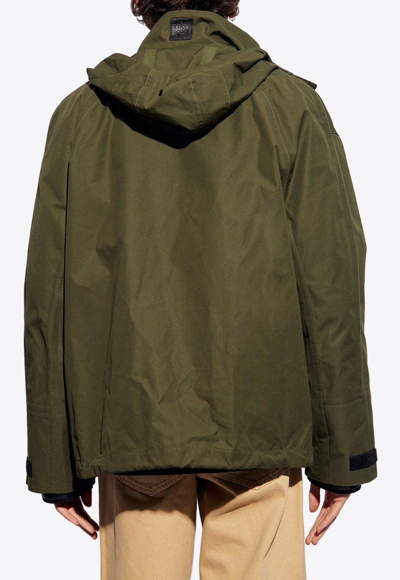 Zip-Up Hooded Parka