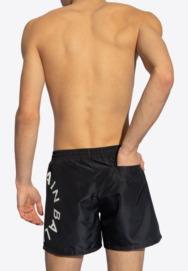 Logo Print Swim Shorts