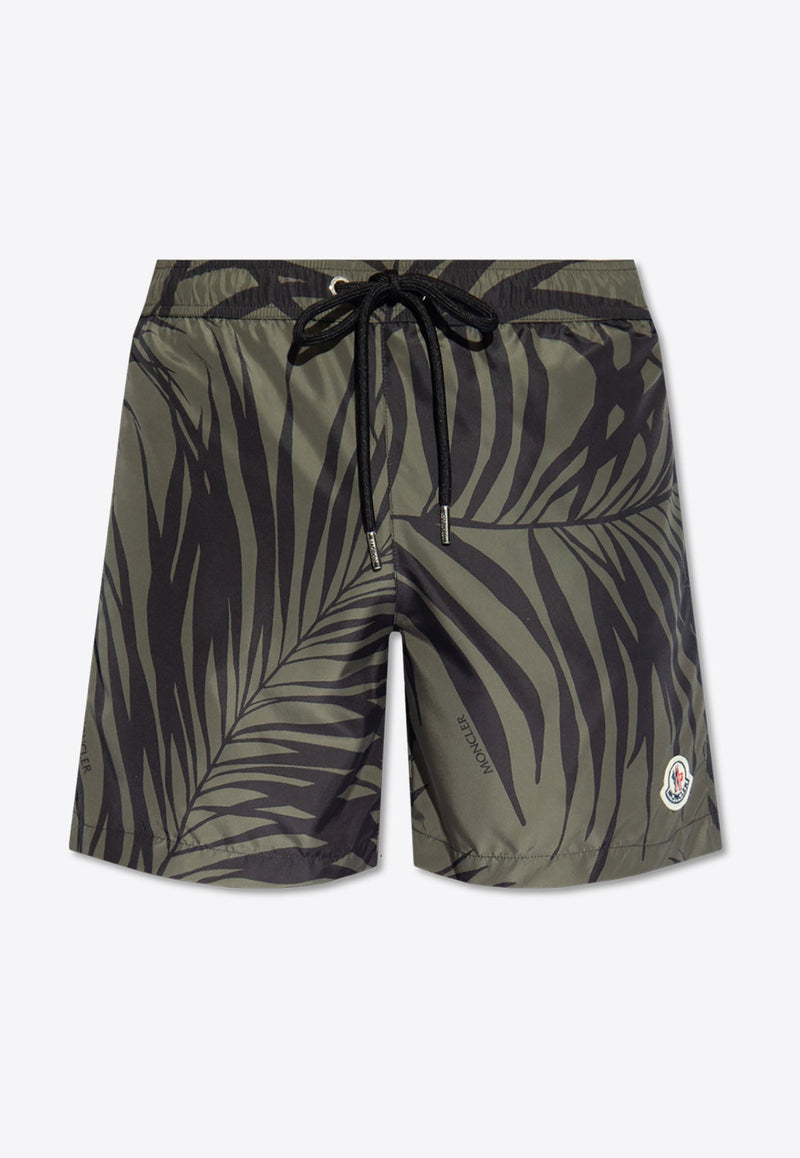 Tropical Print Swim Shorts