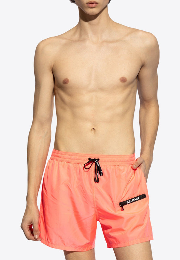 Logo Nylon Swim Shorts