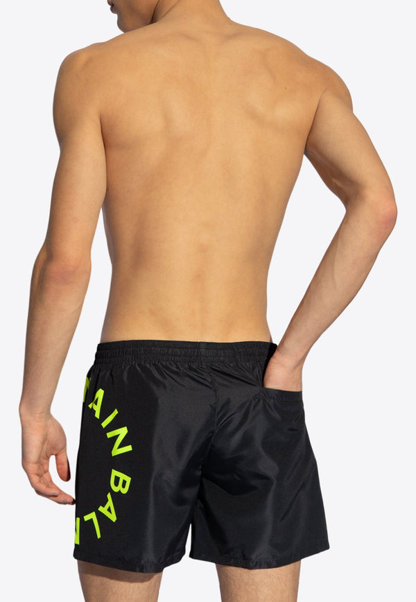 Logo Print Swim Shorts