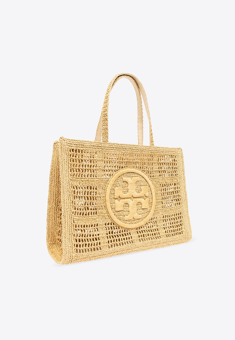 Large Ella Woven Tote Bag