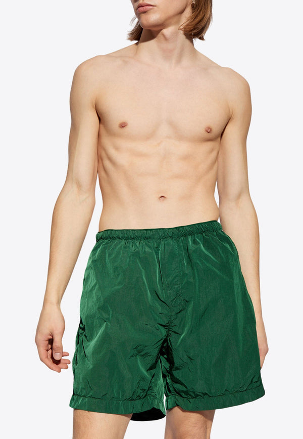 Elastic Side Insert Swim Shorts