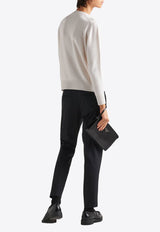 Tapered Leg Tailored Pants