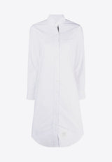 Name Tag Patch Shirt Dress