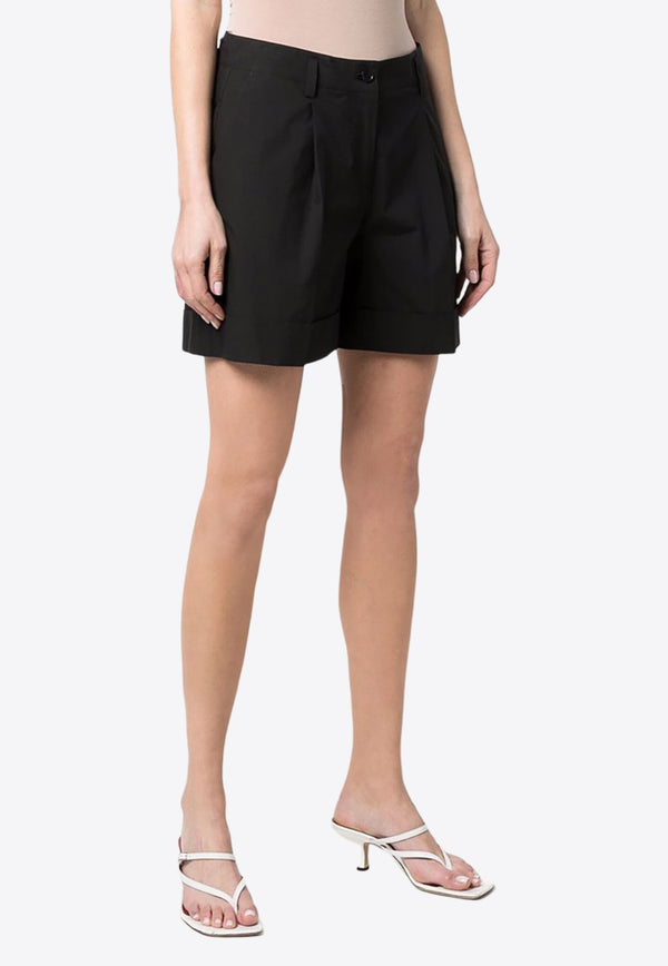 Tailored Pleated Shorts