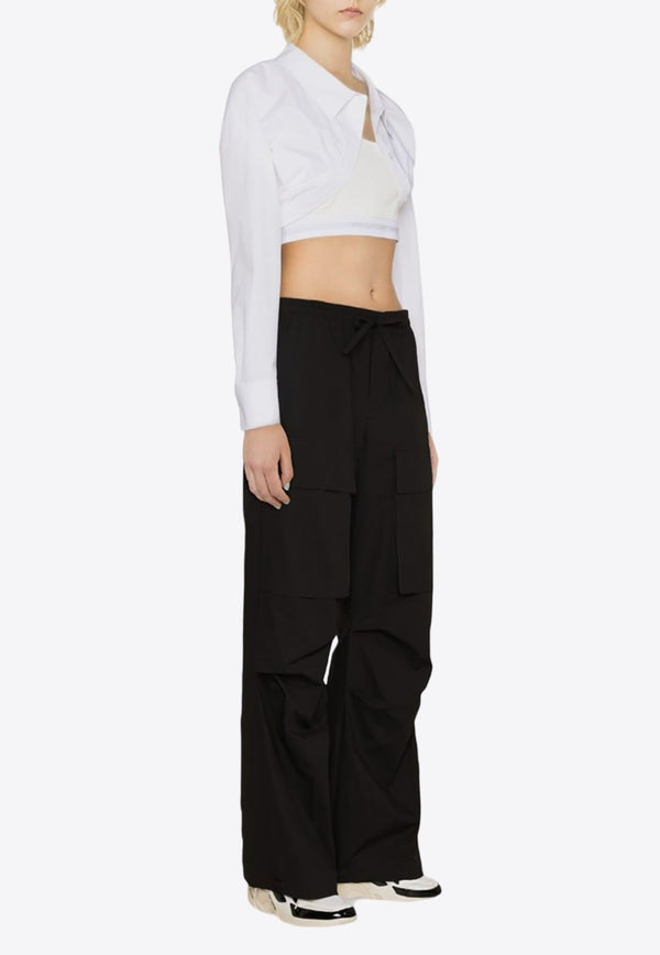 Straight-Leg Cargo Pants