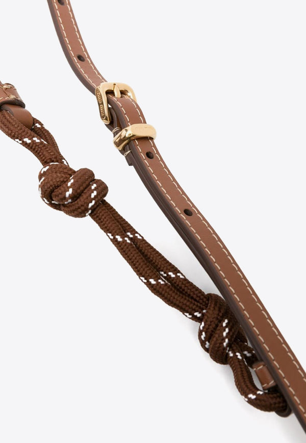 Knotted Calf Leather Belt