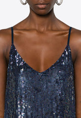 Gabriel Sequined Mini Dress