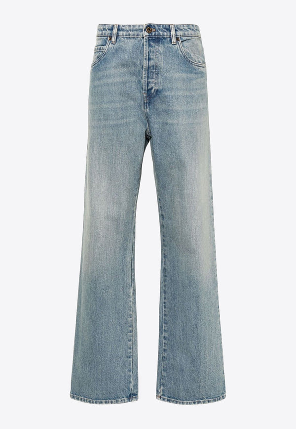 Basic Straight-Leg Jeans