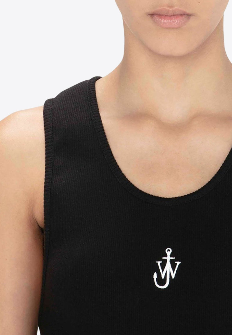 Logo Embroidered Tank Top