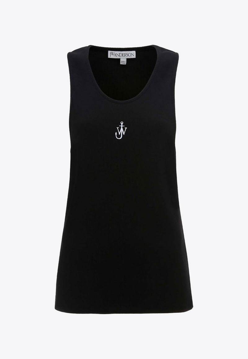 Logo Embroidered Tank Top