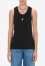 Logo Embroidered Tank Top