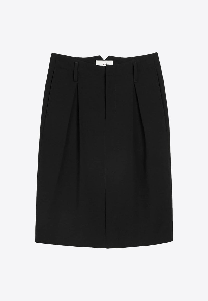 High-Waist Pencil Skirt