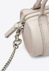 Nano Leather Duffle Crossbody Bag