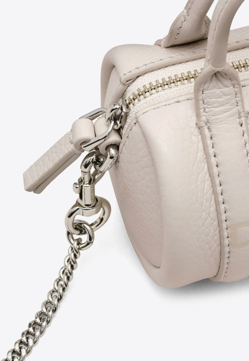 Nano Leather Duffle Crossbody Bag
