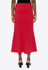 Katae Flared Midi Skirt