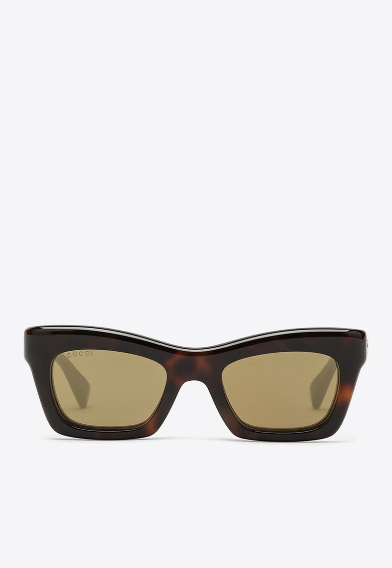 Acetate Rectangular Sunglasses