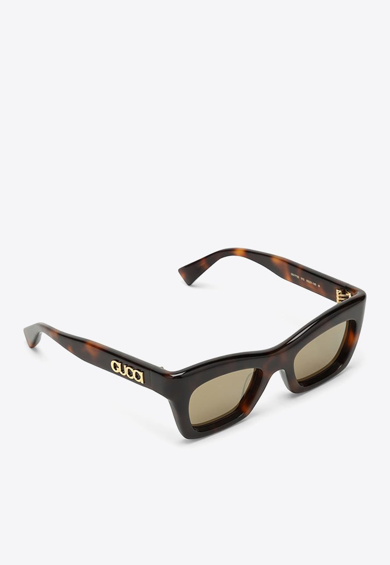 Acetate Rectangular Sunglasses