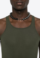 Fine Ribbed Tank Top