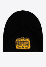 Logo Appliqué Wool Beanie