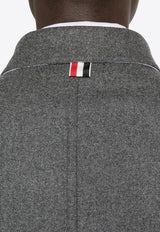 4-bar Stripes Felted Utility Jacket