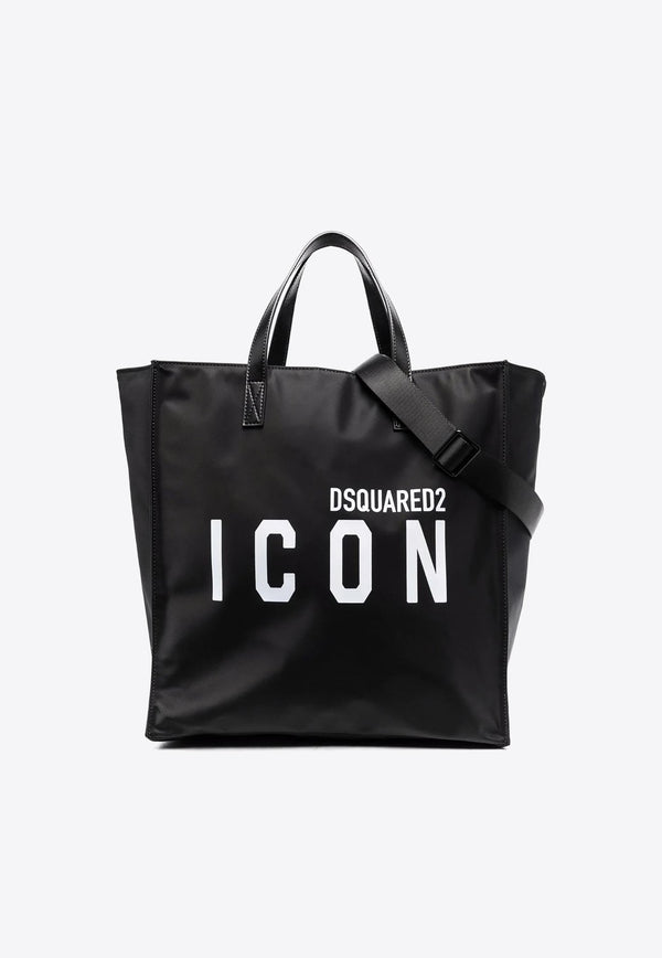 Be Icon Logo Tote Bag