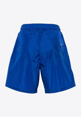 Logo Patch Swim Shorts