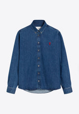 Ami De Coeur Long-Sleeved Denim Shirt